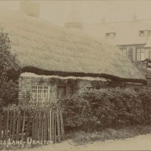 Giss Lane, Urmston, Trafford, Manchester, Lancashire, England. Date: 1904