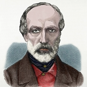 Giuseppe Mazzini (1805-1872). Italian politician, activist f