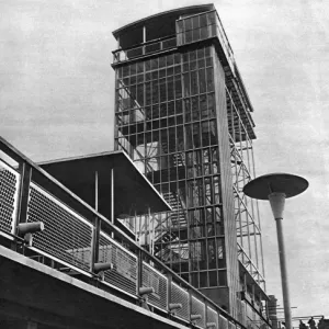 Glass Tower at the Festival of Britain, South Bank, London