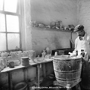 Glazing China, Belleek Potteries