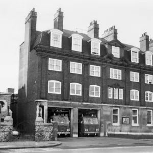 GLC-LFB Deptford fire station, Evelyn Street, Deptford