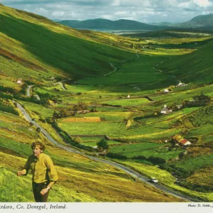 Glengesh Pass, near Ardara, County Donegal