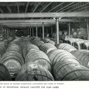 Glenlivet Scotch Whisky distillery 1890