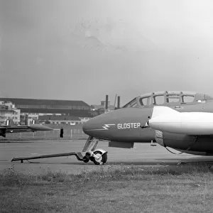 Gloster Meteor Mk. 8 - Mk. 7 combination G-ANSO