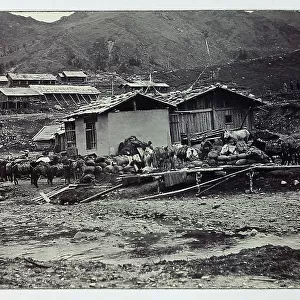 Gnatong, Sikkim, India, from a fascinating album which reveals new details on a little-known campaign in which a British military force brushed aside Tibetan defences to capture Lhasa, in 1904