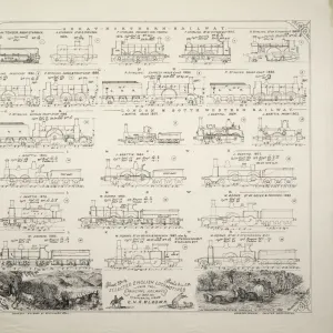 GNL & SW R locomotives, 1863-1886