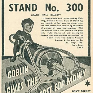 Goblin Electric Cleaners Advertisement