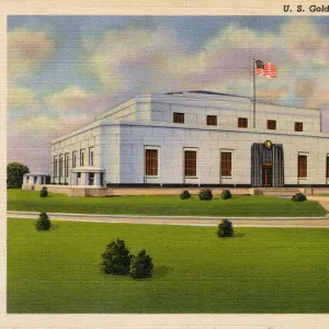 US Gold Bullion Depository at Fort Knox, Kentucky, USA