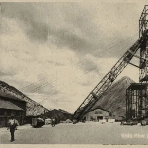 Gold Mine Headgear - Witwatersrand (East) - South Africa