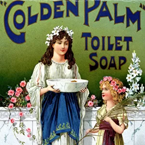 Golden Plam toilet soap advert