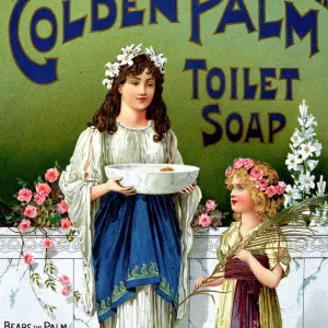 Golden Plam toilet soap advert