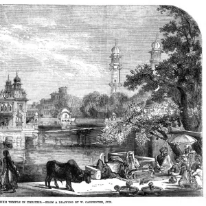 The Golden Temple, Amritsar, 1858