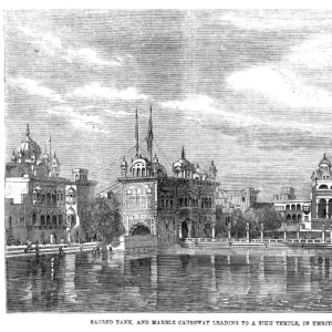 The Golden Temple, Amritsar, 1858