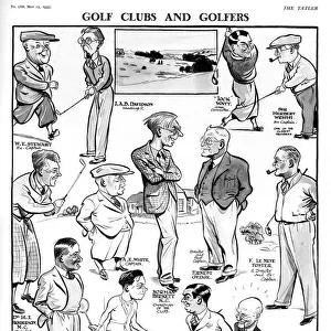Golf Clubs & Golfers - Harewood Downs by Mel