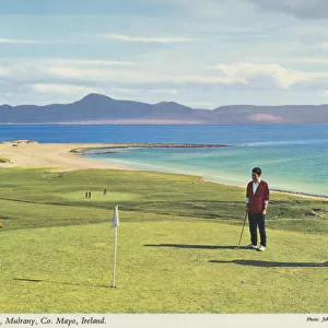 Golf Course and Strand, Mulrany, County Mayo by J. Hinde