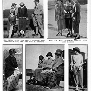 Golfers at North Berwick