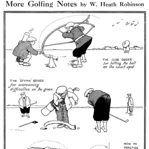 More Golfing Notes, by William Heath Robinson