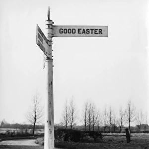 GOOD EASTER SIGNPOST