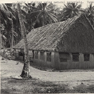 Government rest house, Tuvalu, Gilbert Islands, Pacific