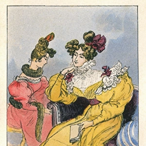 Gowns of 1830 / Robida