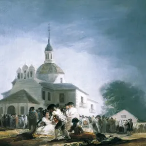 GOYA Y LUCIENTES, Francisco de (1746-1828). Pilgrimage