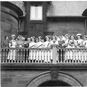 Graduating Nurses on balcony
