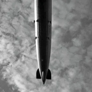 Graf Zeppelin airship in flight