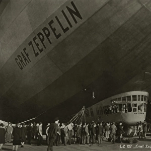 Graf Zeppelin on Ground