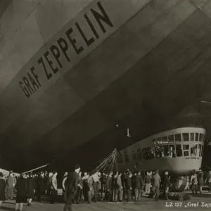 Graf Zeppelin on Ground