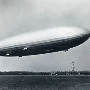 Graf Zeppelin II Print - Side View Taking Off Graf Zeppelin II Print - Side View Taking Off