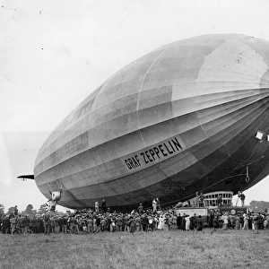 The Graf Zeppelin LZ 127 landed at Hanworth Aero Park