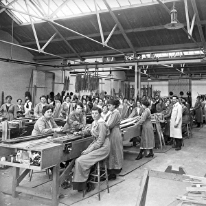Grahame-White Aviation Co Ltd factory at Hendon in 1918