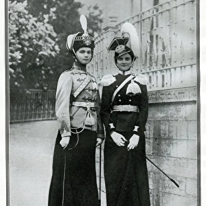 The Grand Duchesses Olga and Tatiana 1912
