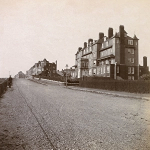 Grand Hotel and sea front at Southwold, Suffolk