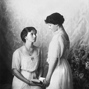 Grand Princess Olga and Tatiana Nikolaevna
