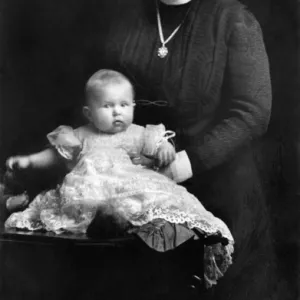 Grand Princess Vladimir with her granddaughter