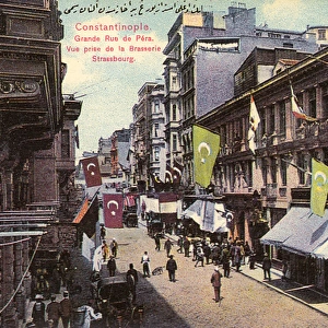 Grand Street in Pera, Istanbul