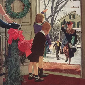 Grandparents Visit at Christmas Date: 1948