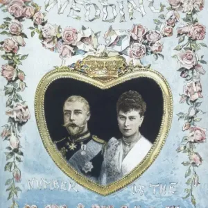 Graphic Royal Wedding Print 1893 Graphic Royal Wedding Print 1893