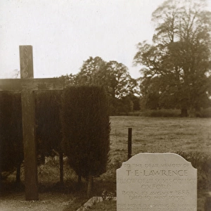 The Grave of Lieutenant Colonel Thomas Edward Lawrence