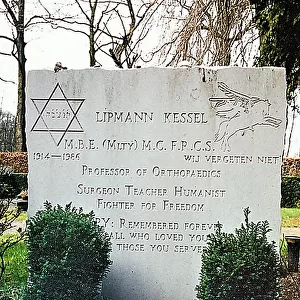 The Grave of Surgeon Lipmann Kessel, Oosterbeek
