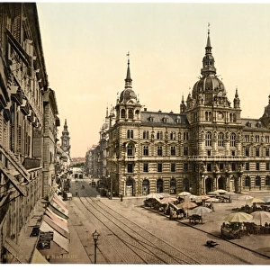 Graz, court house, Styria, Austro-Hungary