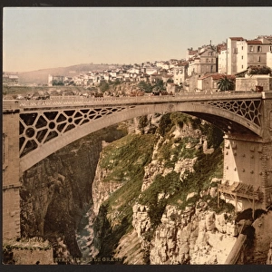 With great bridge, Constantine, Algeria
