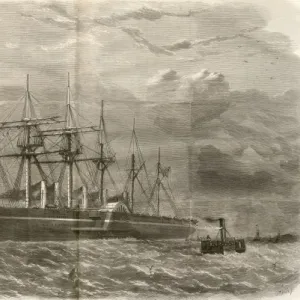 Great Eastern steamship, 1857