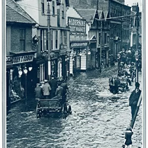 Great floods in East Anglia 1912