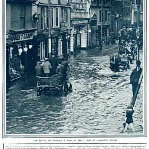 Great floods in East Anglia 1912