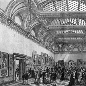 The Great Room at the Royal Academy, London 1869