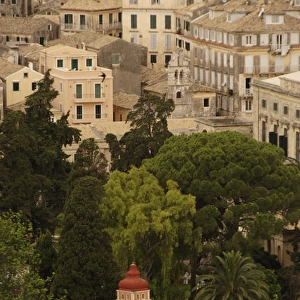 Greece. Corfu (Kerkyra). View of the city. Ionian Islands