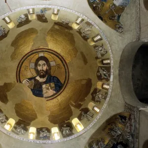 GREECE. Daphni. Dapni Monastery. Christ Pantocrator