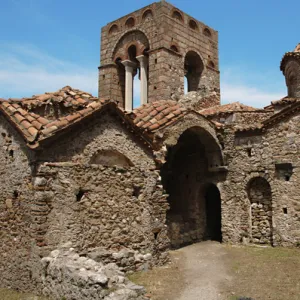 Greece. Mystras. Church of Agia Sophia. Built in the 14th c